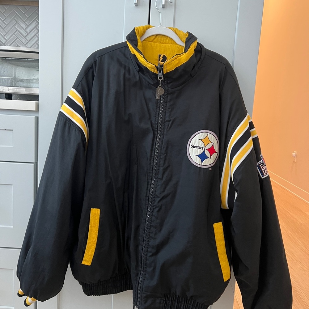 Black and Yellow Sports Jacket